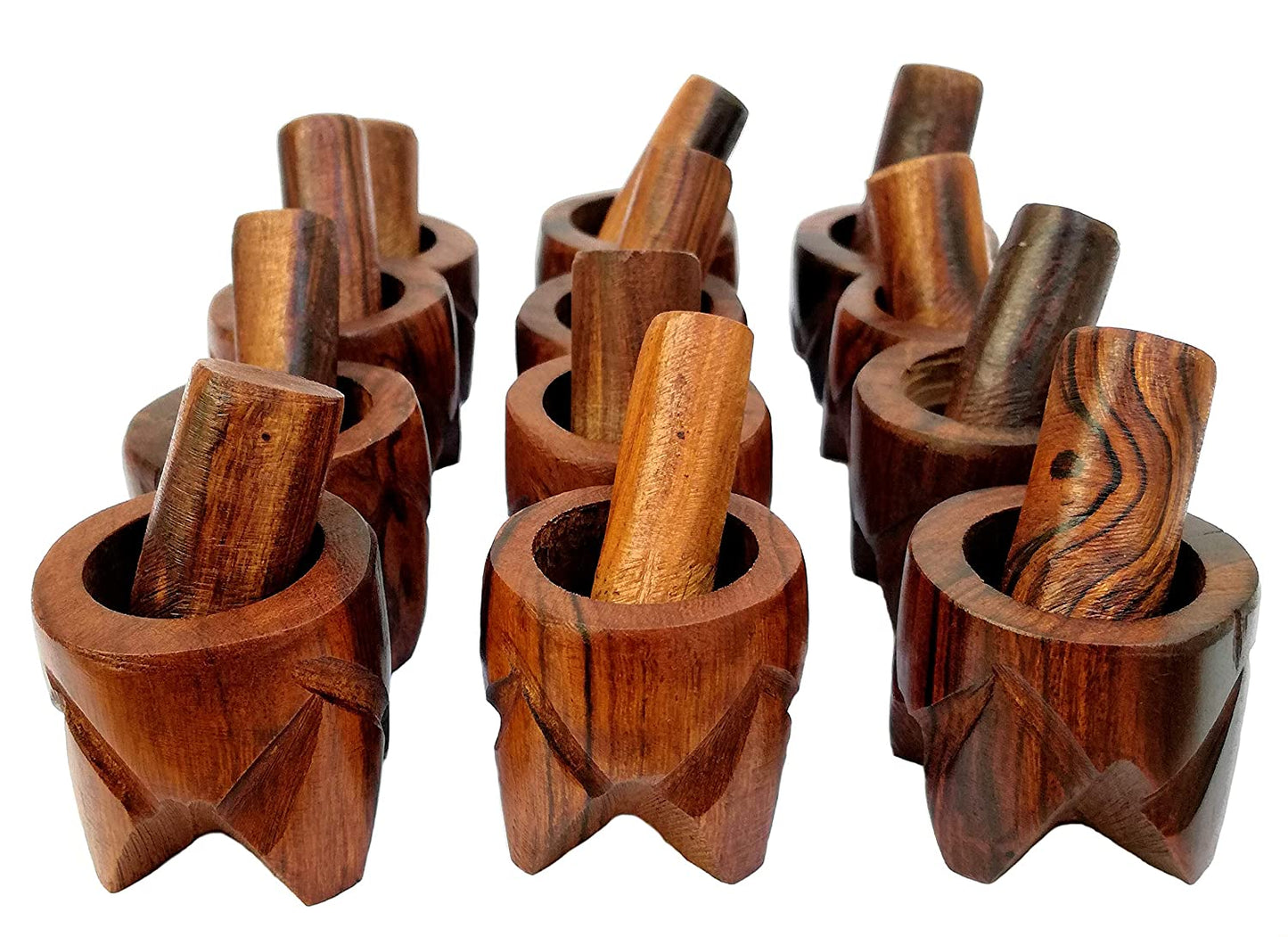 Pepper Mill Wood, Pepper Crusher Wood. Mini Molcajete Ironwood Handmade, Chiltepin Spice Grinder, Hand Crusher.
