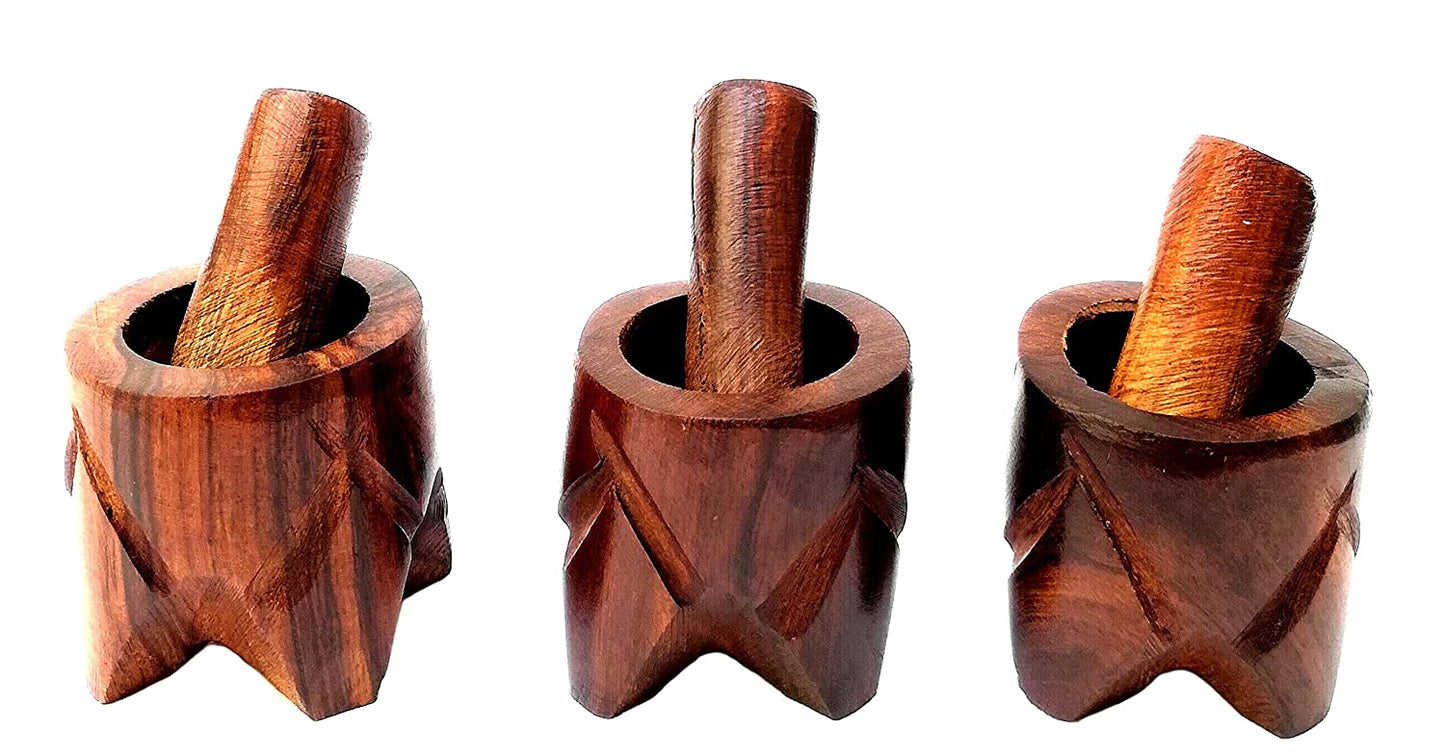Pepper Mill Wood, Pepper Crusher Wood. Mini Molcajete Ironwood Handmade, Chiltepin Spice Grinder, Hand Crusher.