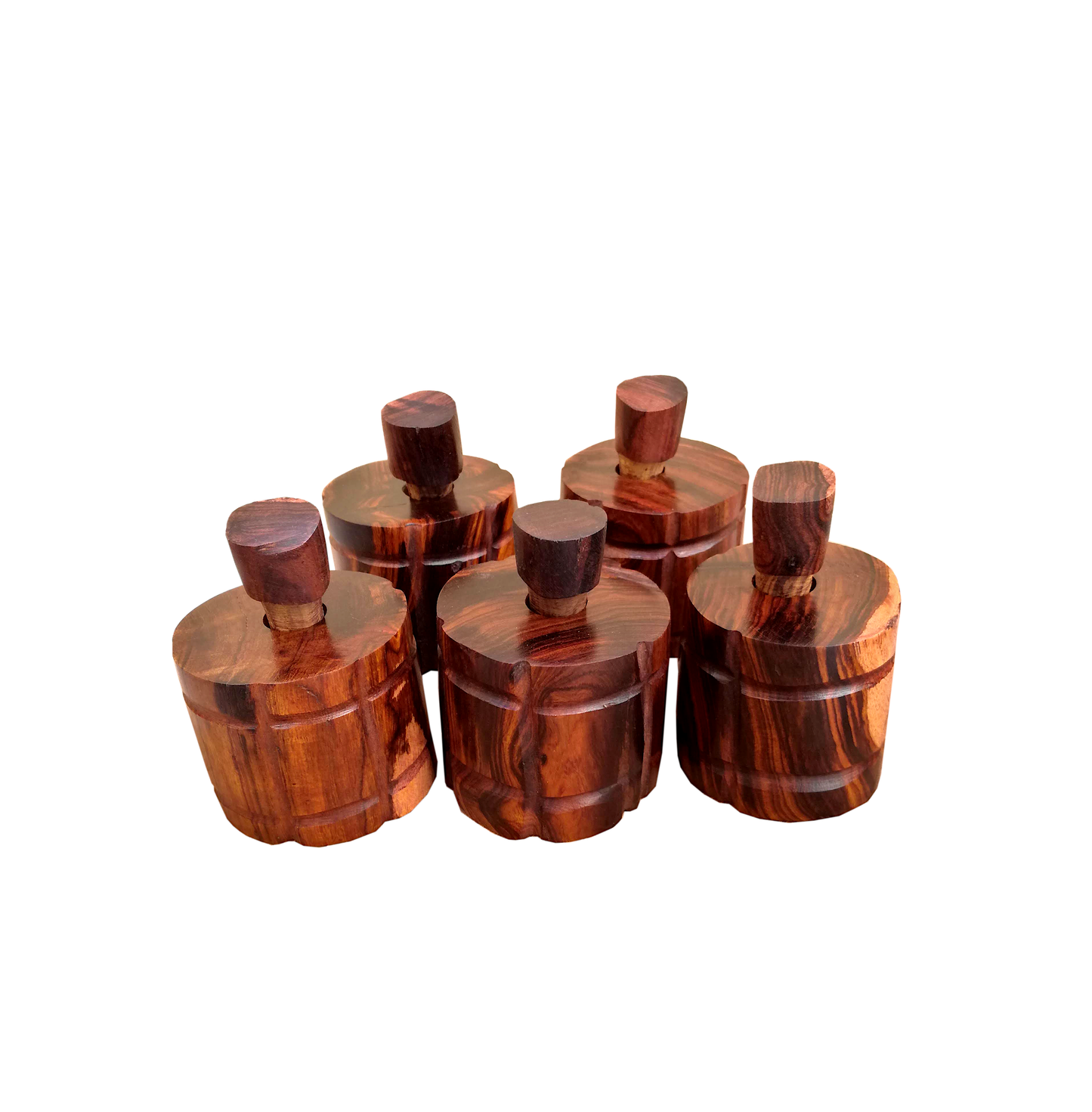 Pepper Mill Wood, Pepper Crusher Wood. Barrel Ironwood Handmade, Chiltepin Spice Grinder, Hand Crusher.