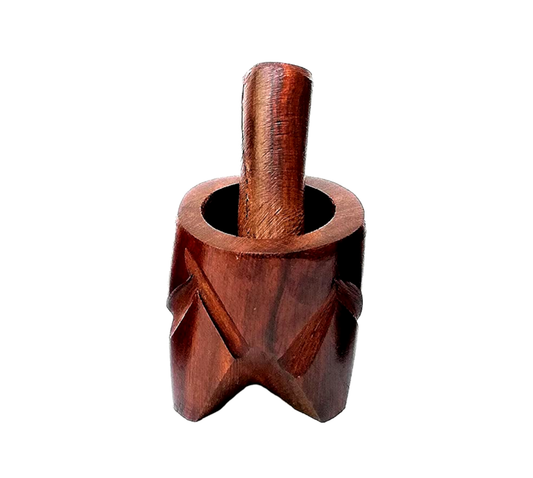 Pepper Mill Wood, Pepper Crusher Wood. Mini Molcajete Ironwood Handmade, Chiltepin Spice Grinder, Hand Crusher.